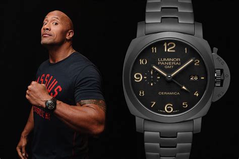 the rock panerai blue strap|Panerai watches.